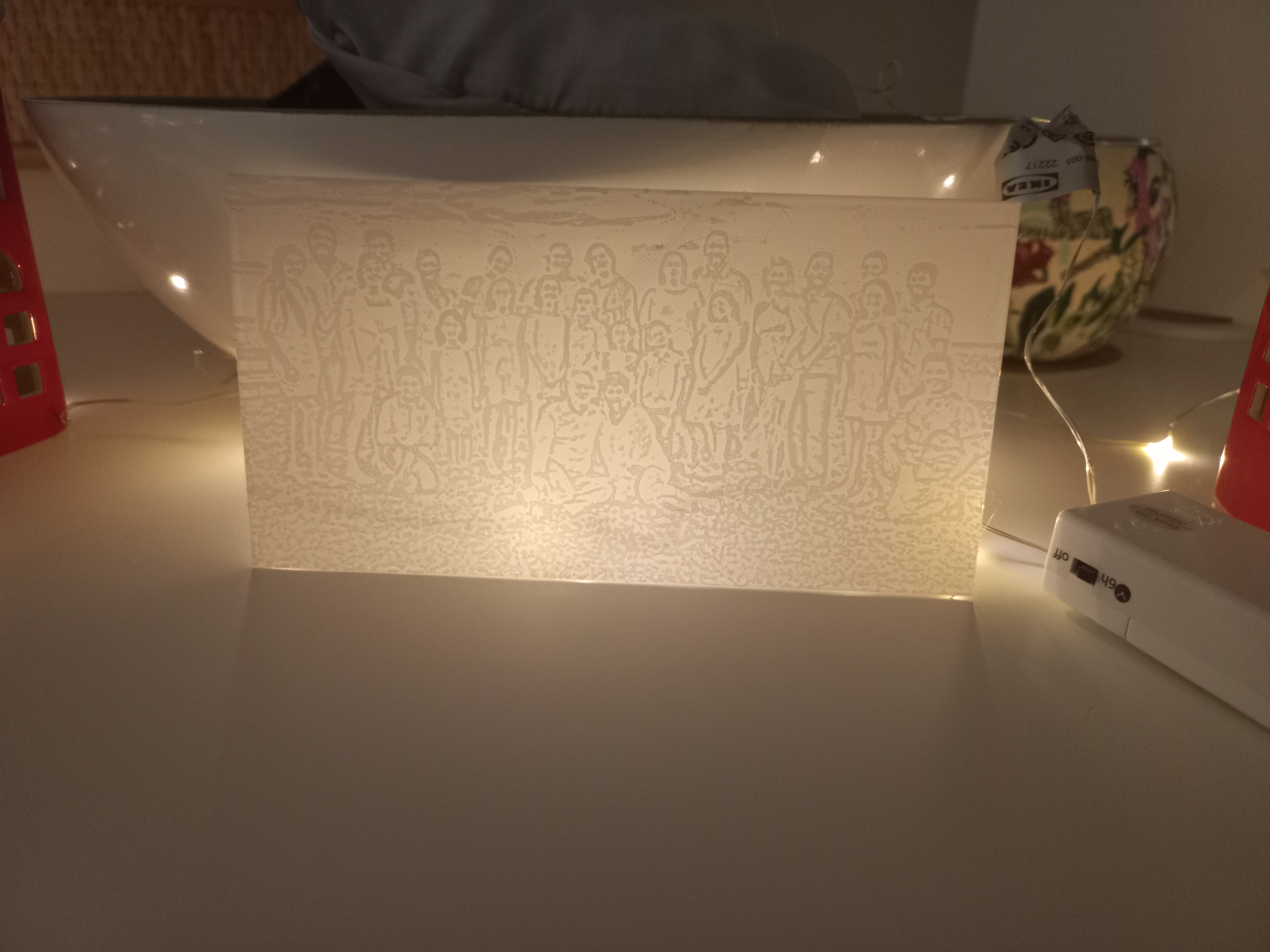 Backlit Family Photo