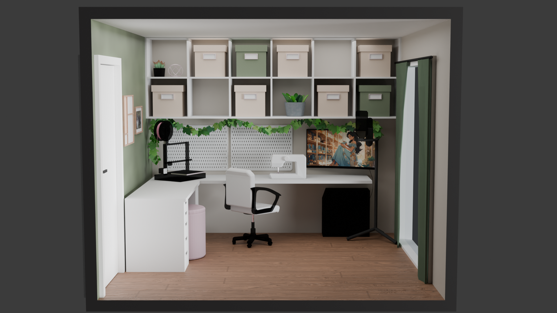 Craft Room Mock-up